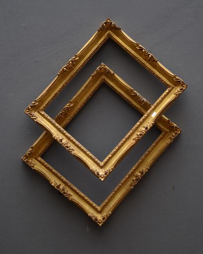 null Pair of Regency style frames.

England. XXth century

33 x 42 cm