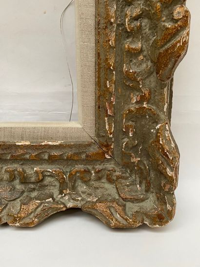 null Montparnasse" FRAME in wood with a green water green finish. 

Around 1950

26.5...