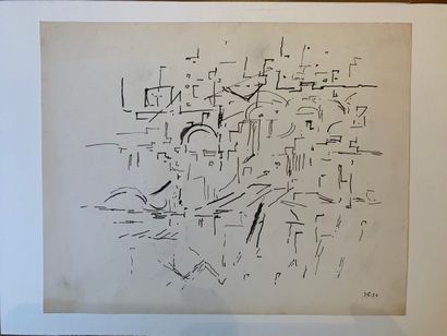 JACQUES GERMAIN (1915-2001) 
Composition,...