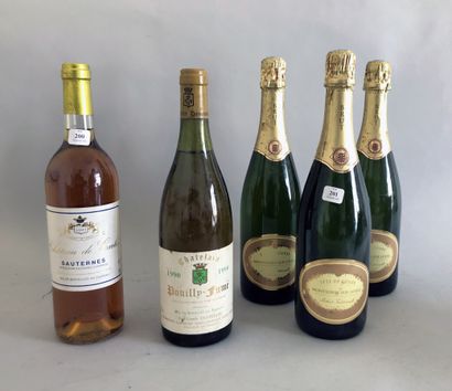 null -1 Sauternes, Château de Charles, Pascaud

-1 bouteille Pouilly Fumé, 1990,...