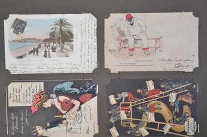 null Album de cartes postales anciennes :

Cartes humoristiques, Marseille, Côte...