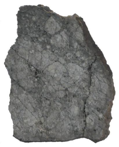 null Tranche de météorite lunaire NWA 3163. Afrique du Nord Trouvée en Août 2005,...