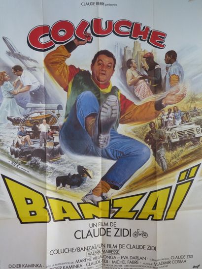 null Banzaï (1982) 

De Claude Zidi avec Coluche

Affiche 1,20 × 1,60 m

Dessin de...