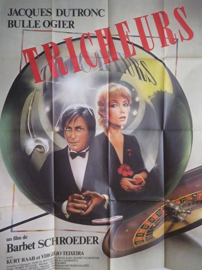 null Cheaters (1983) 

By Barbet Schroeder with Jacques Dutronc, Bulle Ogier

Poster...