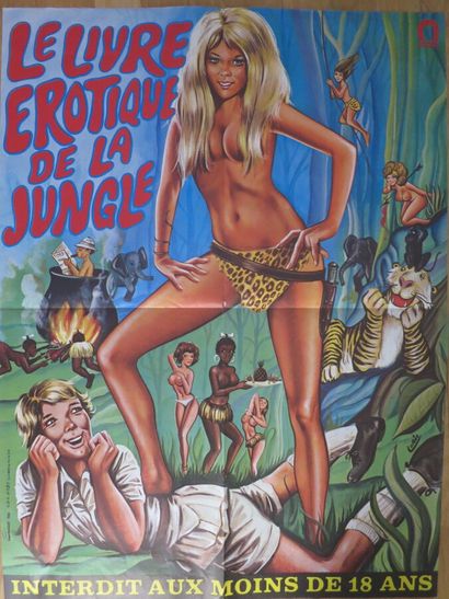 Le livre érotique de la jungle (1971) 
Affichette...