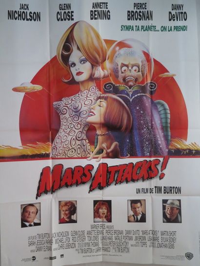Mars Attacks (1996) 
De Tim Burton avec Pierce...