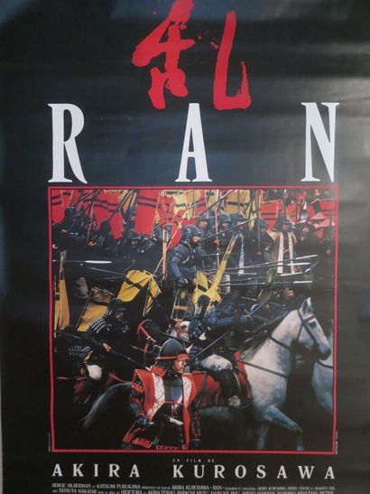 null Ran (1984) 

De Akira Kurosawa

Affiche 1,20 × 1,60 m (modèle noir et rouge)...