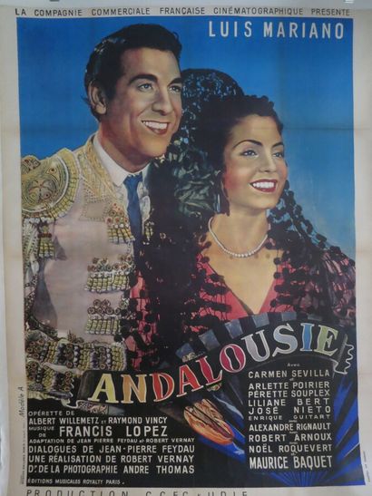 Andalousie (1954) 
De Robert Vernet avec...
