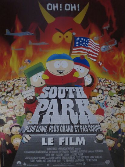null South Park, le film (1999) 

Film d'animation de Tray Parker

Affichette 0,40...