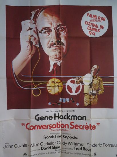  Conversation secrète (1974) 
De Francis Ford Coppola avec Gene Hackman, Harrison...