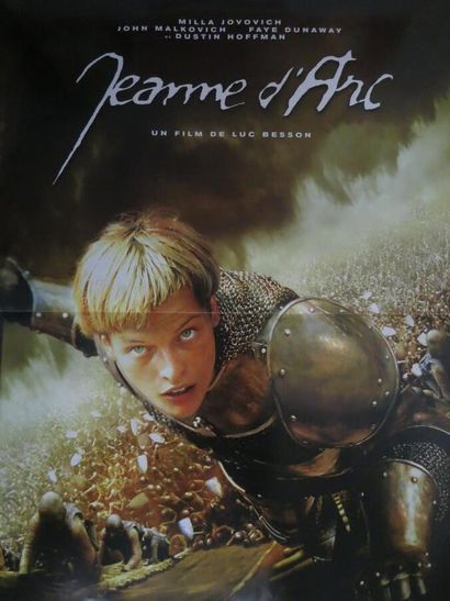  Jeanne d'Arc (1999) 
De Luc Besson avec Milla Jovovic, John Malkovich, Faye Dunaway...