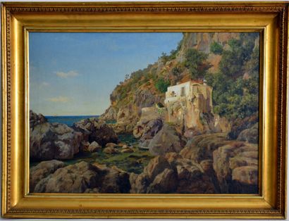 null Thorald Læssøe. (1816 - 1878)

Les côtes de Capri, vers 1850

Huile sur toile

39...