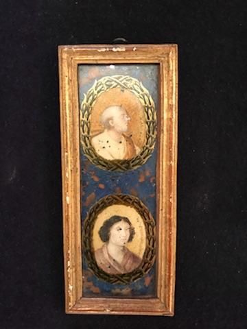 null Ecole du XVIIIème siècle

Portrait de Copernic et d'Aratos de Soles

Miniatures...