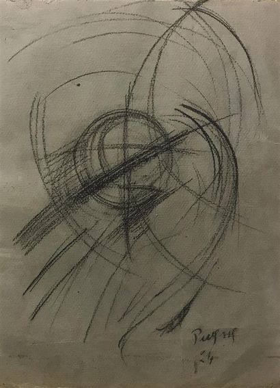 null Anton PEVSNER (1884-1962)

Composition futuriste, 1924

Fusain signé et daté...
