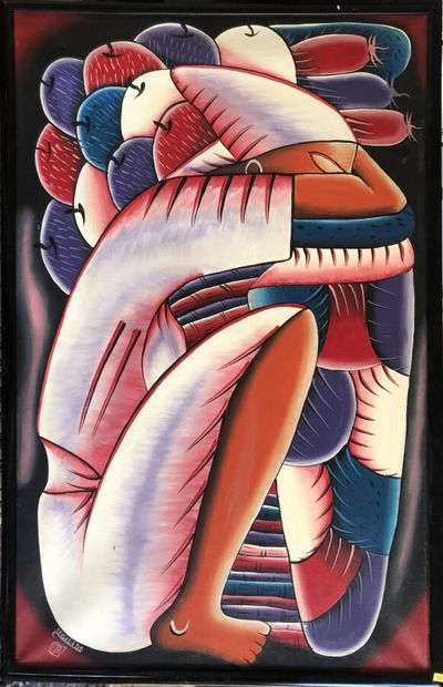null REGALADO (Amérique latine ?, XXème siècle)

Femme assoupie

Huile sur toile...