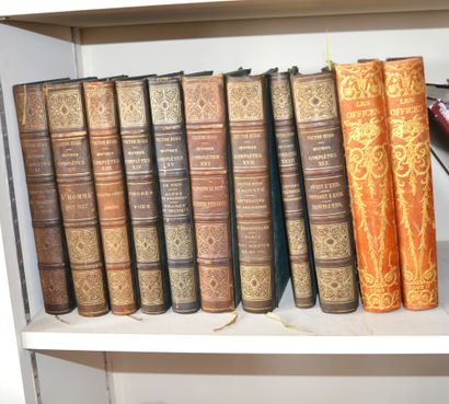 Victor HUGO Oeuvres 
9 volumes (incomplet)...