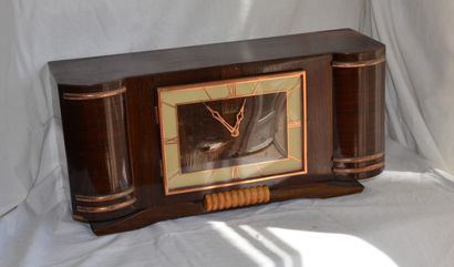 Vedette chime clock in rosewood veneer 
Length...