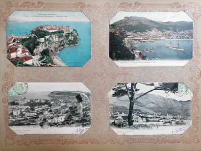 null Album de cartes postales, principalement 1905 - 1910 : Italie, Monaco (48)