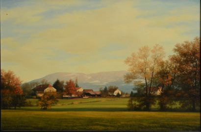 null TRAPEZAROFF Michel (1947)

October evening in the Geneva countryside (Les voirons)

Oil...