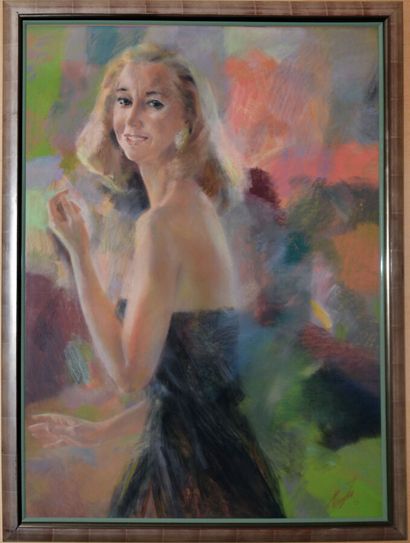 null CHICHKINE Gueorui 1948

Portrait of an elegant woman

Pastel signed lower right...