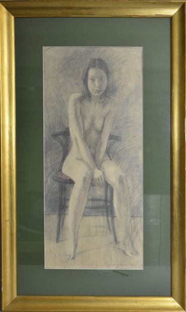 null ZABOROV Boris (1937-2021)

Nude assi, 2000

Graphite, signed and dated lower...