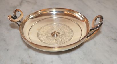 Greek Revival CUP in silver plated metal...