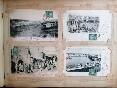 null Album of postcards, mainly 1905 - 1910 : Indochina, Cochinchina, Mayotte, Oceania,...