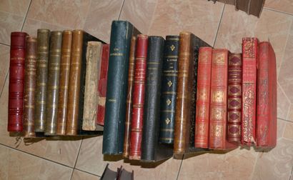 20 volumes de littérature du XIXème