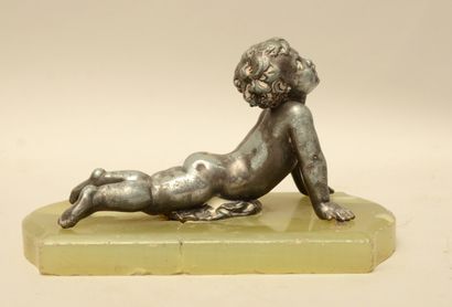 null School of the beginning of the 20th century

Child stretching

Metal with silver...