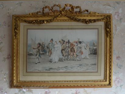 null KAMENERER (after)

The Brides

Reproduction in wood frame and gilded stucco...