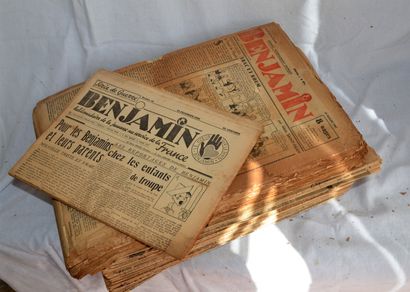null Fort lot des revues "Benjamin" de 1937 à 1941