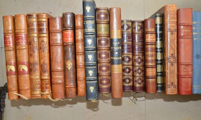 null Set of 27 volumes 

Mainly binding of 19th century literature: Daudet, Chateaubriand,...