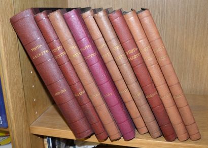 null Collection de la revue Photo-Gazette

1902 à 1912

Neuf volumes