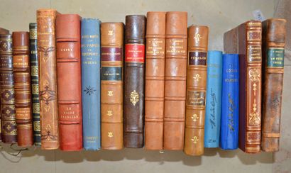 null Set of 27 volumes 

Mainly binding of 19th century literature: Daudet, Chateaubriand,...