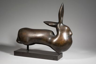 null LHOSTE

Le lapin

Bronze à patine brune, n° 1/8

Haut : 44 cm