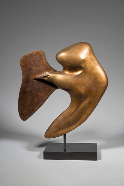 null LHOSTE

Oiseau double face, 1971

Bronze. Epreuve numérotée 1/8

42,7 x 39,2...