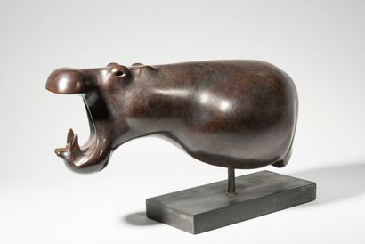 null LHOSTE

Hippopotame

Bronze, signé et numéroté 4/8

Fonte CAI

47 x 19 x 18...