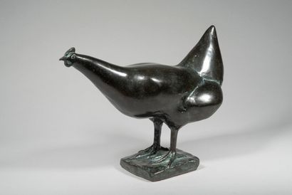 null LHOSTE

Petite poule, 1958

Bronze, numéroté 3/6

Fonte Godard

32,5 x 25 x...