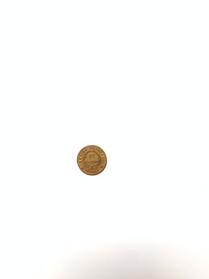 null A 20 Franc gold coin NAPOLEON LAURY HEAD, FRENCH EMPIRE, 1811

weight: 6.4 ...
