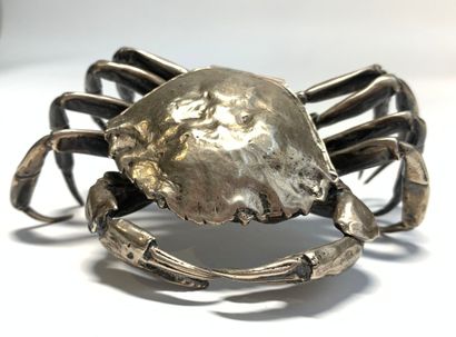 GIANMARIA BUCCELLATI 
Crab in silver (925)...