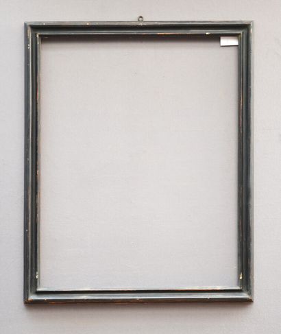 Molded and blackened wood frame 
Italy, 18th...