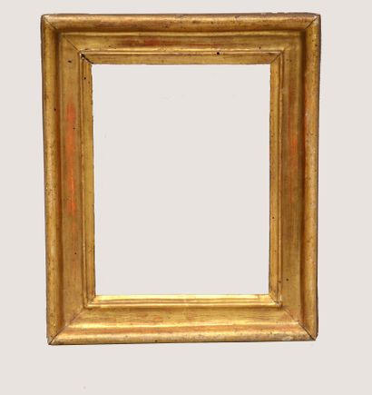 Gilded and molded wood frame called 