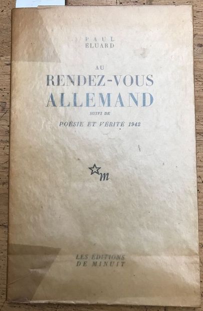 null Paul Eluard 

Rendez-vous Allemand followed by Poésie et Vérité 1942

Midnight...