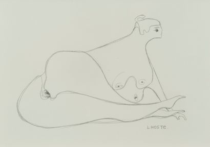 null LHOSTE

Nudes

Four black pencils signed

Approximately 14 x 17 cm (on view...