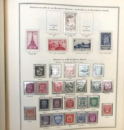 null Set of stamps from France and French Colonies including Senegal plus Cat theme...