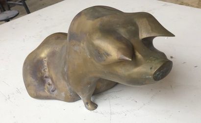LHOSTE

The sow

Model in bronze

20 x 13...