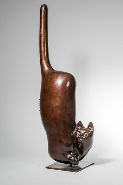 LHOSTE

Cat, right tail

Bronze with brown...