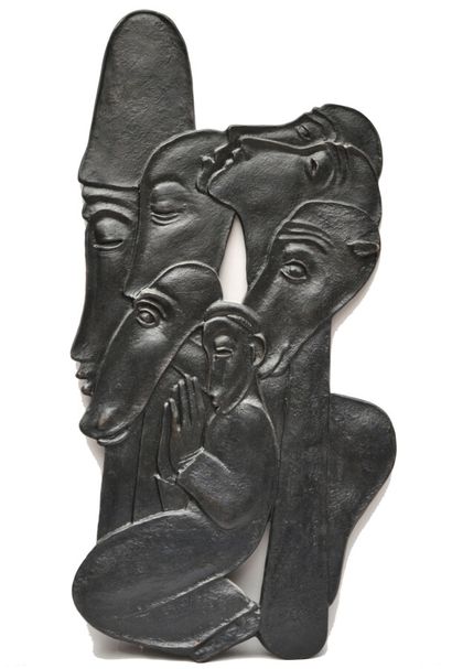 null LAMBERT-RUCKI Jean (1888-1967)

The shepherd's prayer, 2007

Bronze with black...