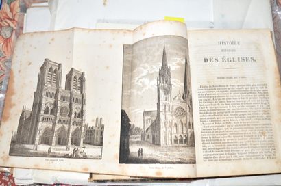 null Histoire pittoresque des cathédrales..., Paris 1846

Mouillures, piqures et...