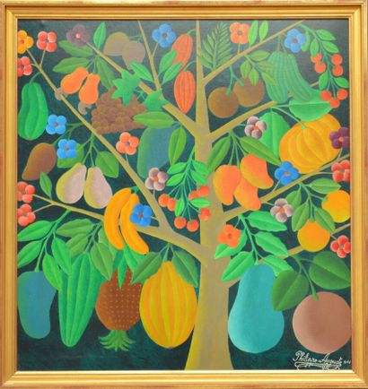 null PHILIPPE-AUGUSTE Salnave (1908 - 1989)

The fruits of Haiti 

Oil on isorel...